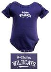 KS State wildcats purple onesie 24mo