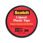 190BLK - Tape plastic black 3/4 X125in