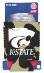 KS State pocket can cooler camo
