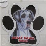 19104 - magnetic-paw-prints-great-dane-harlequin-drop-eared
