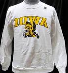 IA Hawkeye sweatshirt wht small