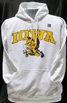 IA Hawkeye hoodie wht small