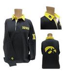 IA Hawkeye shirt L/S rugby charcoal XL