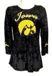 IA Hawkeye L/S shirt black w/hawk med