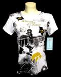 IA Hawkeye shirt white print med