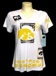 IA Hawkeye shirt white print med