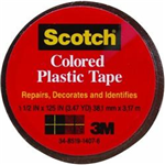 191BRN - Tape plastic brown 1.5 X125in