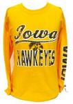 IA Hawkeye L/S shirt gold 10/12
