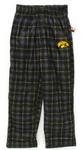 IA Hawkeye flannel pants plaid 4T