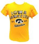 IA Hawkeye tee athletics youth 8
