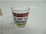 19204OKOBOJI - Okoboji half shot glass adjusted for inflation