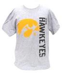 IA Hawkeye tee vertical youth 10/12
