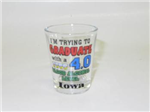 19300IA -IA shot glass I'm trying to graduate with a 4.0 blood acohol level