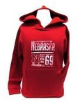 NE Husker hoodie youth red small