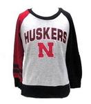 NE Husker sweatshirt youth grey 7/8