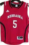 Basketball Jersey Red w/N Youth 4