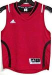 Basketball Jersey Red w/N Youth 5/6