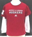 NE Husker 3in1 combo shirt 5/6