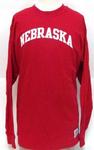 NE Husker L/S shirt youth red arch small