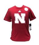 NE Husker shirt youth red dot N 8
