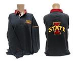IA State shirt LS rugby charcoal large