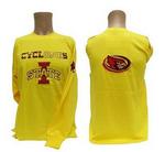 IA State shirt LS embroidered gold large