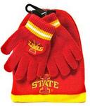 IA State knit hat & glove set