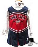 IA State cheerleader set w/turtleneck 3T