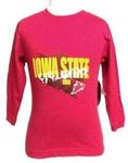 IA State shirt L/S red youth 6/7