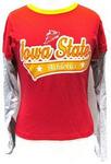 IA State L/S shirt layered red/gry 7/8