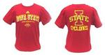 IA State tee youth printed both sides 14/16
