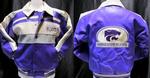 K State Wildcat Leather Like Jckt 4T