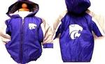 K State Wildcat Hooded Hvywt Jckt 2T
