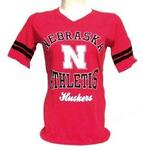 NE Husker shirt v-neck red med