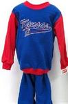 KU Jayhawk Embr Fleece Jog Set 2T