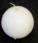4483 - Candle Round White Small