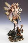WFR-43 - Figure fairy w/dragon 10.75in