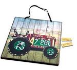 D5210342 - Memo board hard work tractor 10x10in