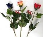 1761 - Flowers Long Stem Rose 23inch Asst