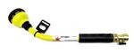 CW98672Y - Garden hose wand 9 pattern 16in yellow
