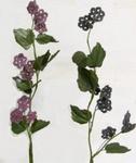 stems - Flower Stem w/Beaded Leaves 26in. Asst