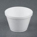 6SJ12 - Cup Dart 6oz Foam Squat Insulated 50/sleeve