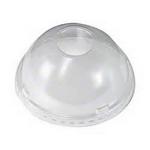 DLRF8 - Lids Solo Domed no hole 8oz 100/sleeve