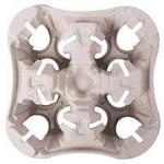 M51-3504 - Beverage Carrier 4 Cup 8-46oz Molded Fibre 150ct