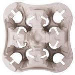 M5135040001 - Beverage Carrier 4 Cup 8-46oz Molded Fibre 132ct