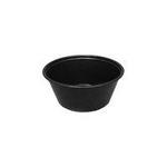 P325E-001 - Cup Blk Souffle 3.25oz use lid PL4 250/slv
