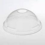 PDL20C - Lids Dome w/hole forSundae P1214c,P20c,50/sleeve