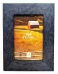 W5604B - Frame 4x6in blue/blk veneer