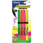 2321 522 - Highlighters flourescent 4pk