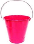 10428 - Metal Bucket 5.5x6 Magenta